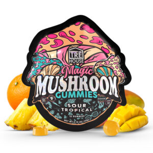 sour Tropical, tre house magic mushroom gummies, tre house mushroom gummies, tre house shroom gummies, tre house magic shroom gummies, tre house thc gummies